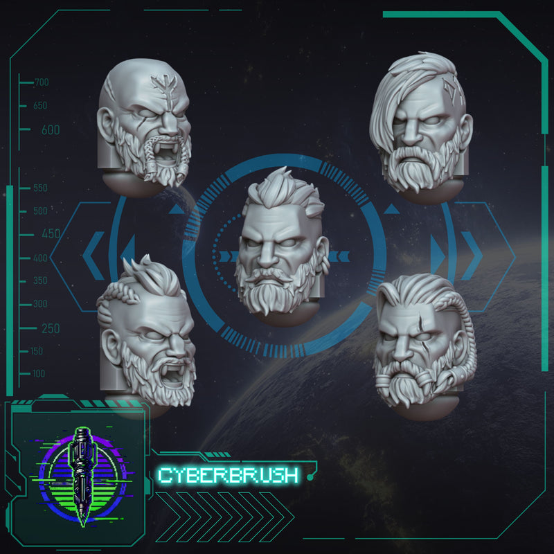 Space Vikings, Heads bundle - Only-Games