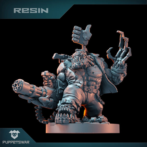 Orc Cyborg Chieftain