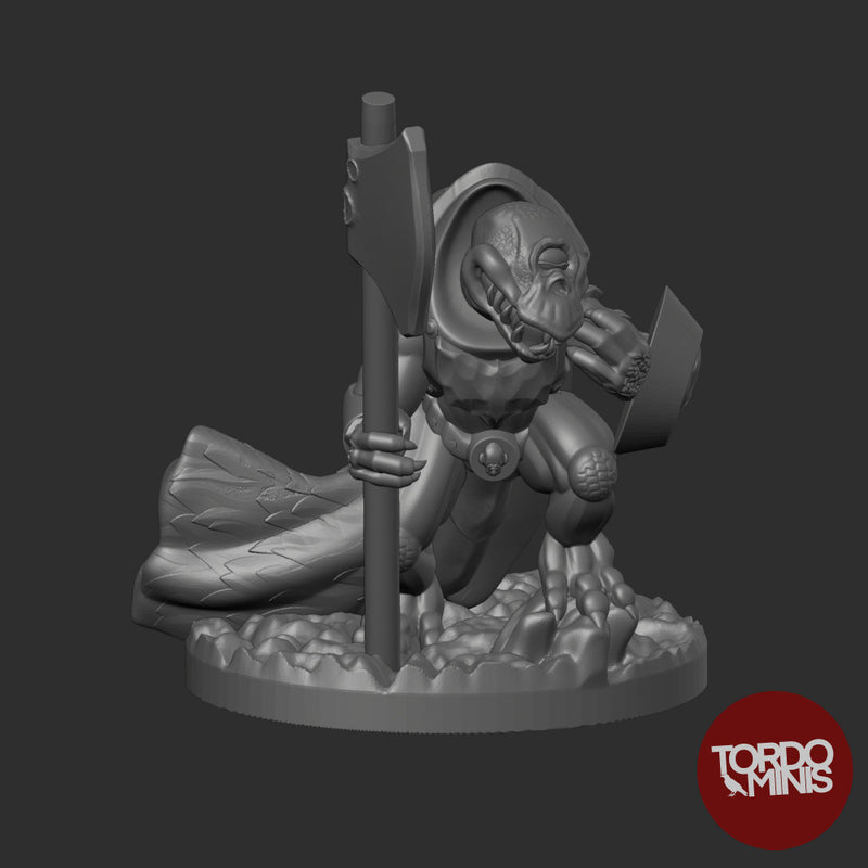 Gealic Demons: Ciclops hero (10mm Scale)