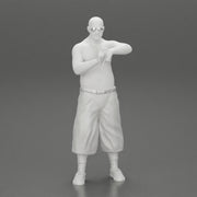 gangster standing in cropped trousers with sunglasses - Only-Games