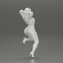 Sexy Secretary posing With Kneeling On An Office Chair - Only-Games