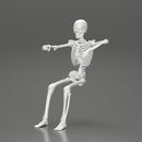 Skeleton with arm on window driving the car - Only-Games