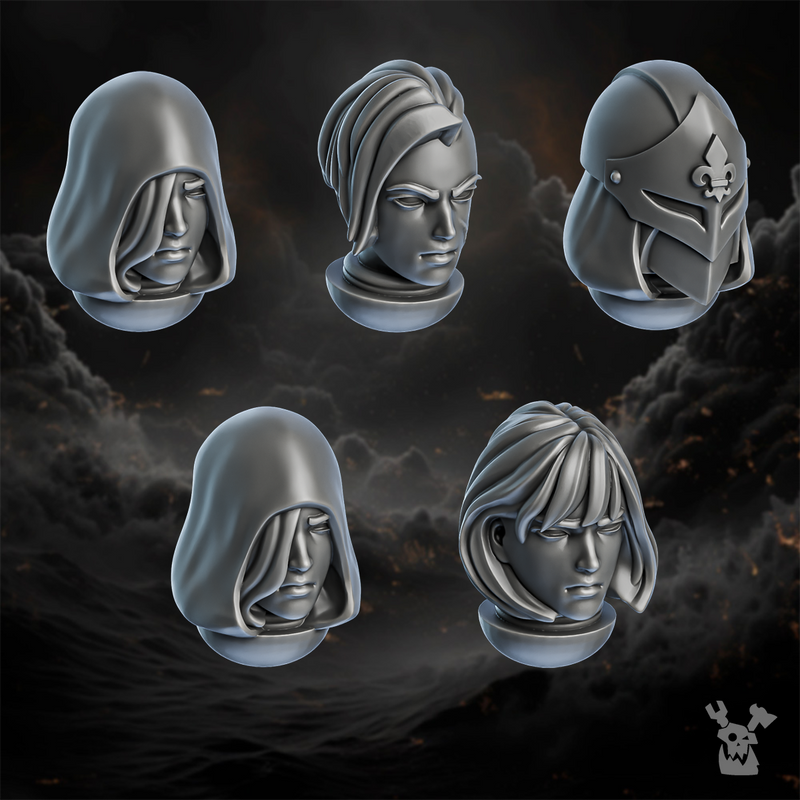 Sisters of Minor Guilt Heads x5 #2 - Only-Games
