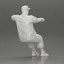 gangster homie in cap with arm on window driving the car - Only-Games