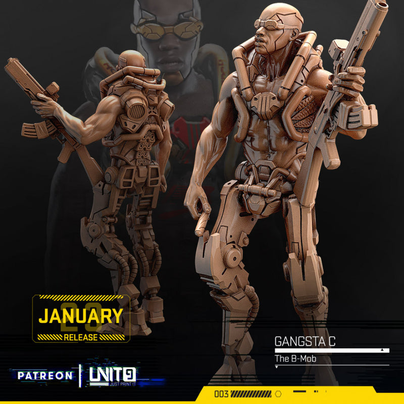 Cyberpunk models BUNDLE - The B-Mob (January23 release)