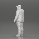 Fat Business Man Writing on White Board - Only-Games