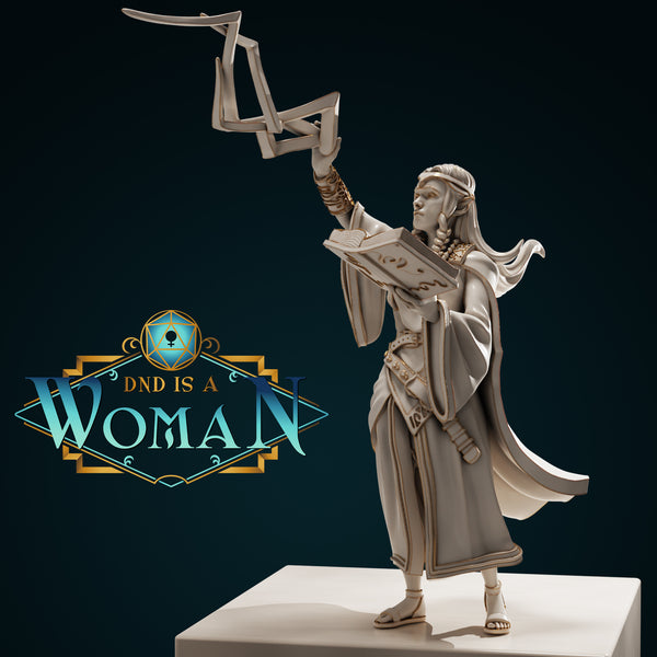 Elf Wizard - Elirea - 28mm / 32mm / 75mm - Only-Games