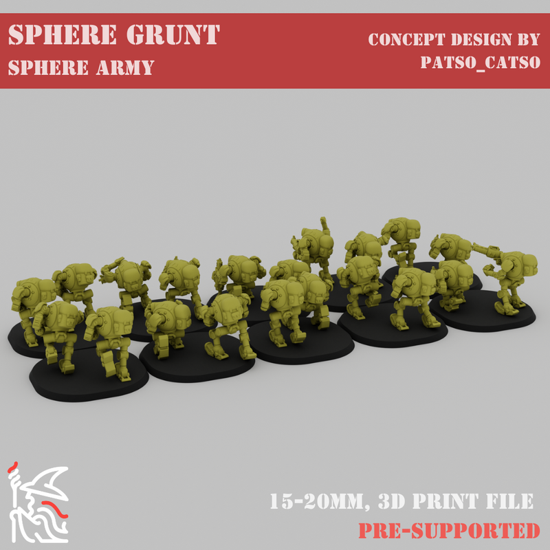 [Sphere Army] Sphere Grunt x20