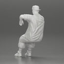 gangster homie in cap backwards with arm on window driving the car - Only-Games