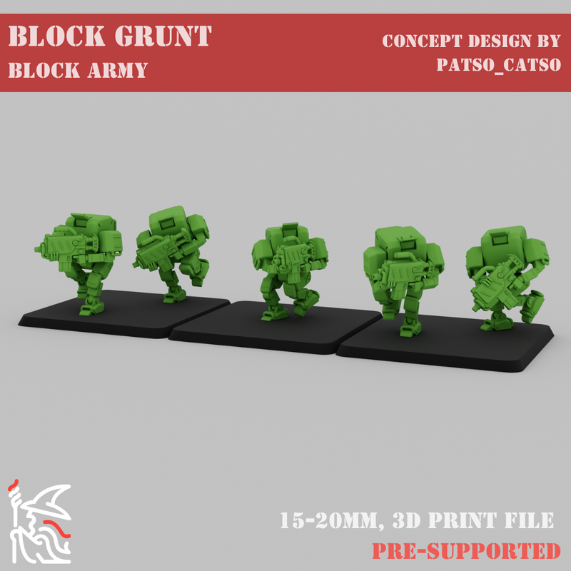 [Block Army] Block Grunts x20