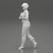 woman fighter pilot walking in helmet - Only-Games