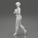 woman fighter pilot walking in helmet - Only-Games