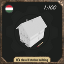 1/100 HÉV class III station building - Only-Games