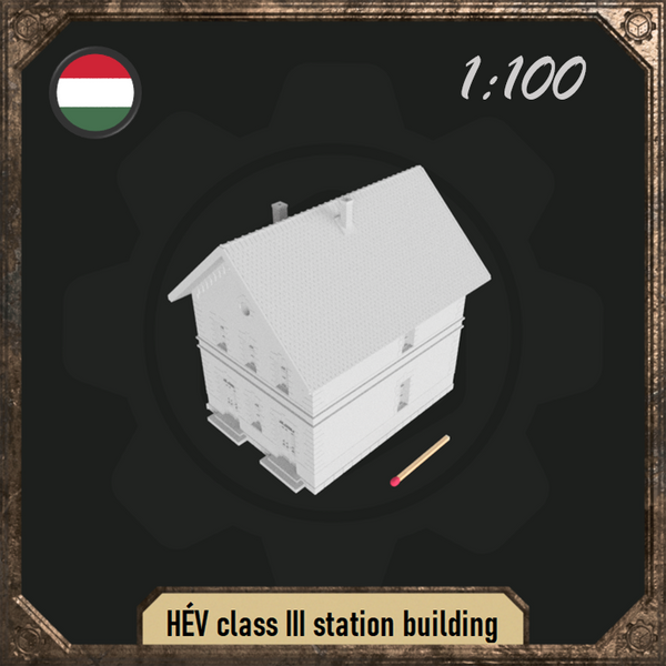 1/100 HÉV class III station building