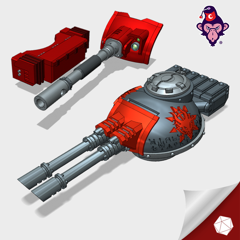 Devil Dragons : Phobos Tank Turret Set (OG) - Only-Games