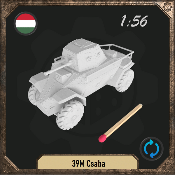 1/56 39M Csaba armoured car