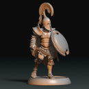 Ancient Greek Hyspaspist - 5 Miniatures - 32mm - Only-Games