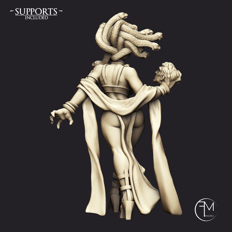 Medusa - Snake Cult Beauty (Fantasy Pin-Up) (AMAZONS! Kickstarter) - Only-Games