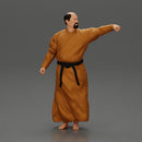 kung fu master performing kung fu moves - Only-Games