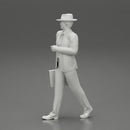 Businessman Walking and Holding His Briefcase - Only-Games