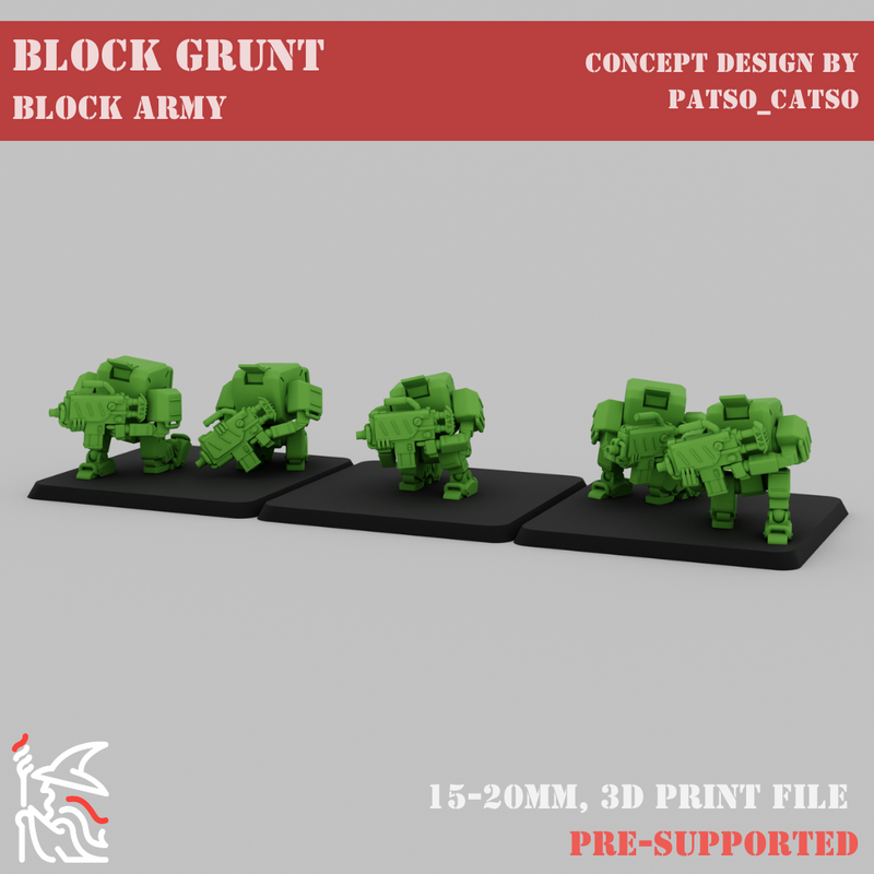 [Block Army] Block Grunts x20