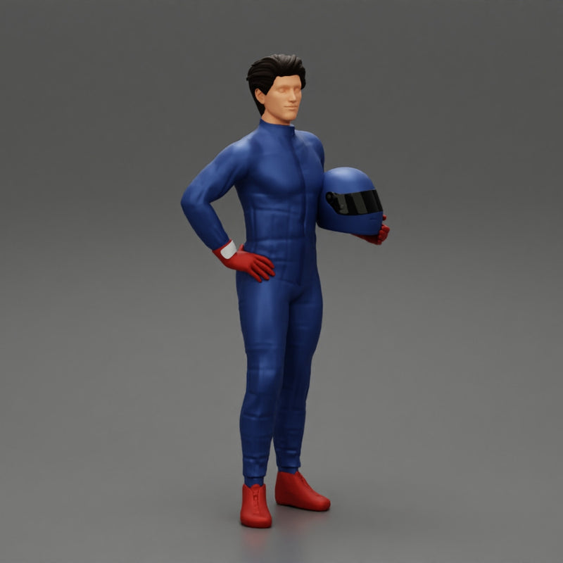 motorbike carrying his helmet - Only-Games