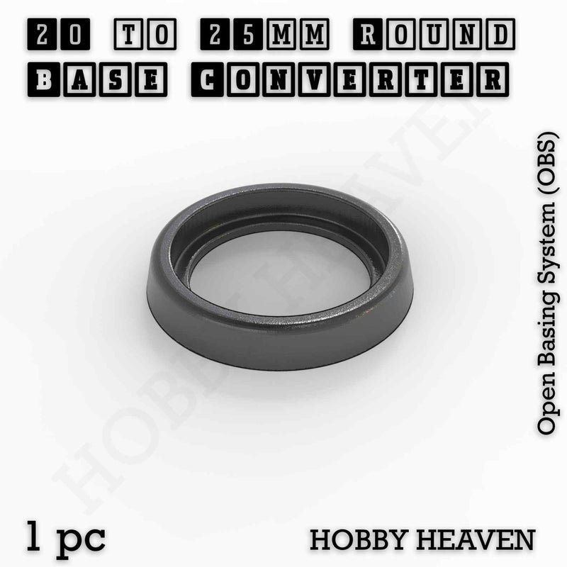 Round Bases Size Converters Round to Round 3d Print Full Range - Only-Games