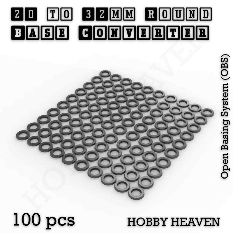 Round Bases Size Converters Round to Round 3d Print Full Range - Only-Games
