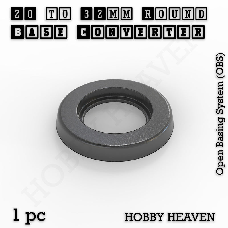 Round Bases Size Converters Round to Round 3d Print Full Range - Only-Games