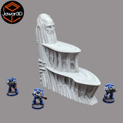 Lyra Balcony - 28mm Wargaming Scatter Terrain Scenery Tabletop Miniature - Only-Games