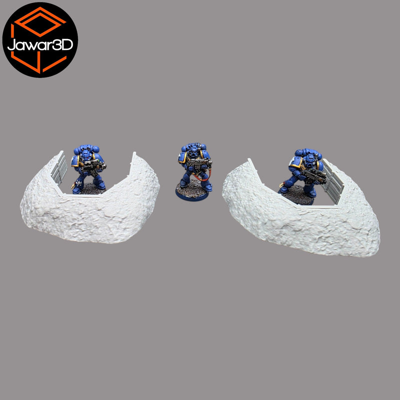 Emplacement -28mm Wargaming Scatter Terrain Scenery Tabletop Miniature - Only-Games