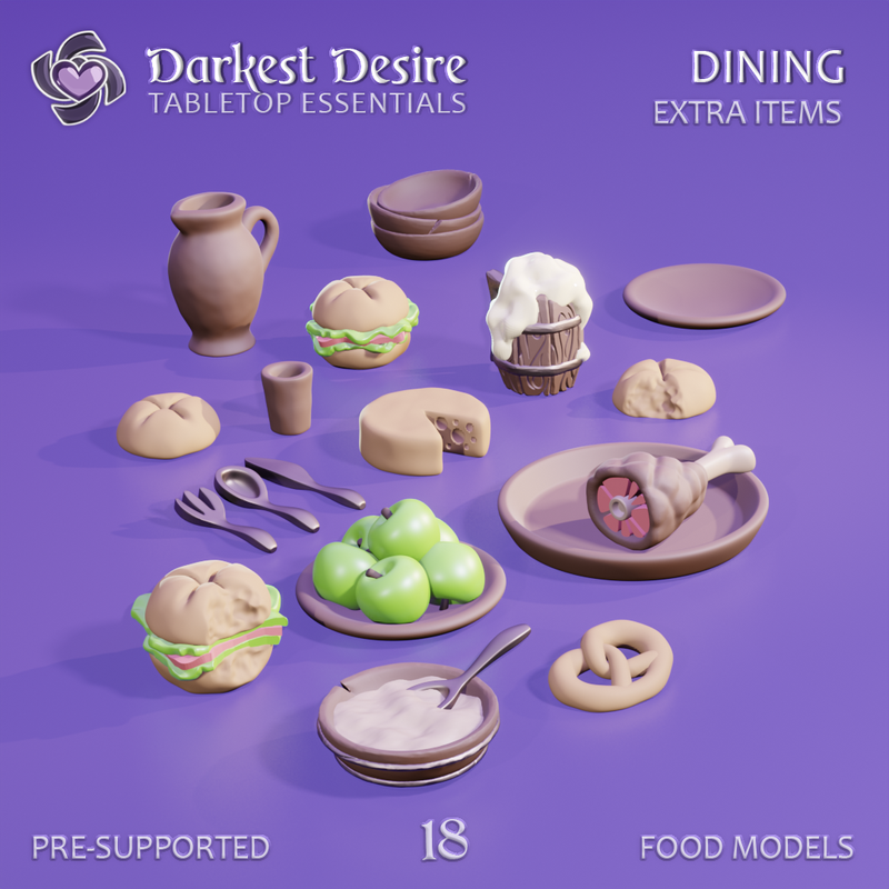 Medieval Food Selection