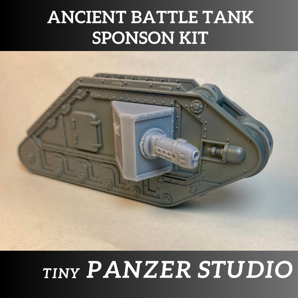Sponson Kit for Ancient Imperial Battle Tank