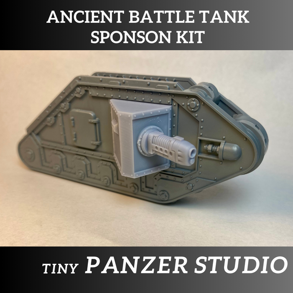 Sponson Kit for Ancient Imperial Battle Tank - Only-Games