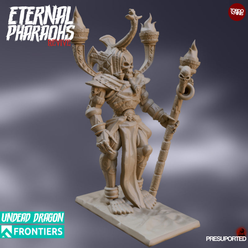 Eternal Pharaohs Revive: Bone Colossus (10mm Scale)