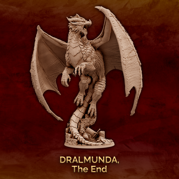 Dralmunda, the End - Red Dragon