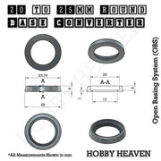 Round Bases Size Converters Round to Round 3d Print Full Range - Only-Games