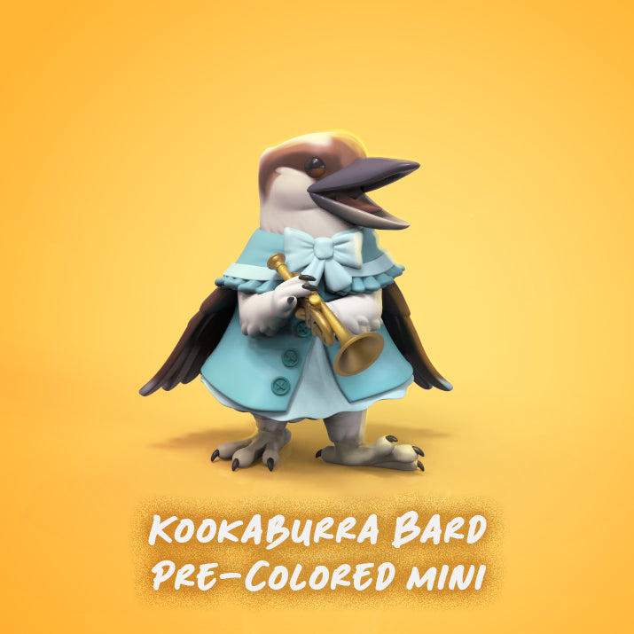 Kookaburra Bard - Pre-Colored!