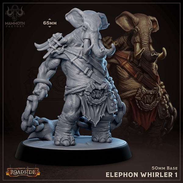 Elephon Whirler Warband (3 models)