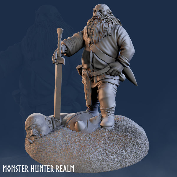 Dwarf Ranger - Dwarf Hunter - Monster Hunter