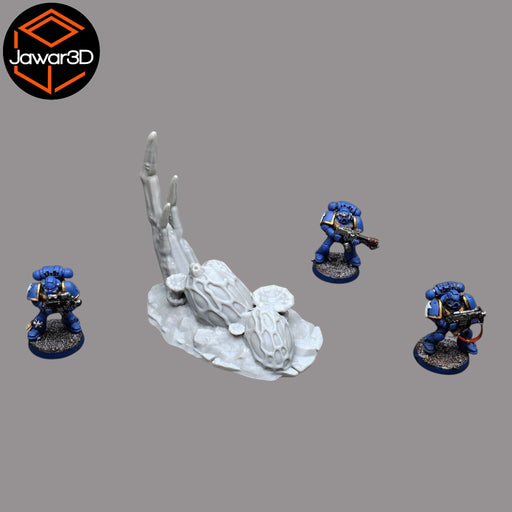 Thalor Terrain #1 - 28mm Wargaming Scatter Terrain Scenery Tabletop Miniature - Only-Games