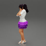 Woman posing wearing Fashion model in beauty dress - Only-Games