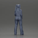 Chola girl with pigtails standing in jacket and flared pants - Only-Games