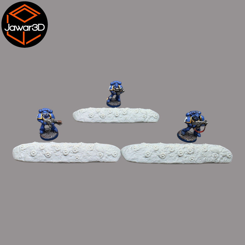 Buried Mines x3 - 28mm Wargaming Scatter Terrain Scenery Tabletop Miniature - Only-Games