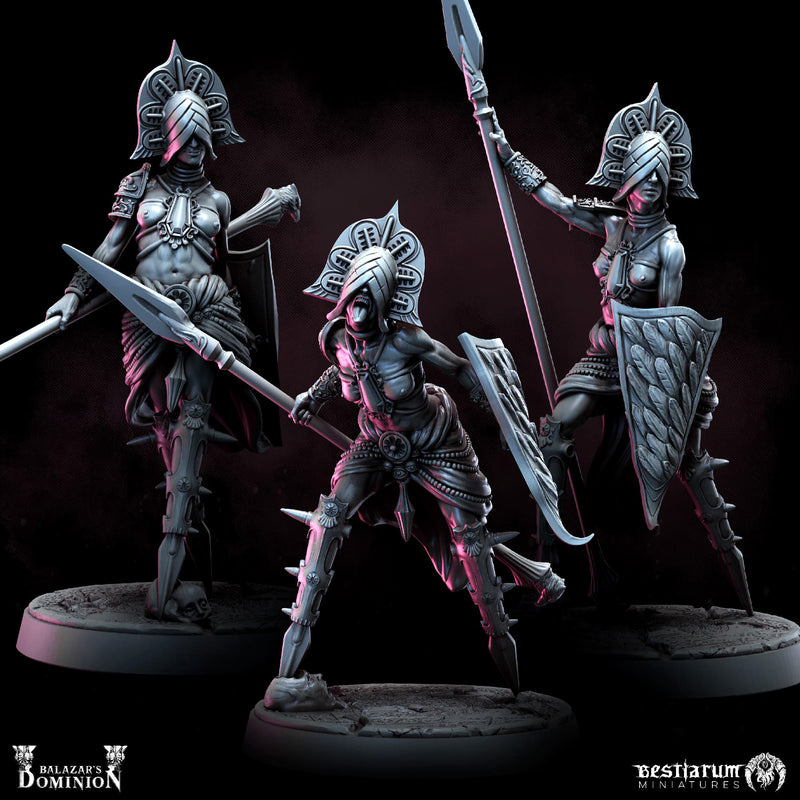Grimdark Pleasure Warriors | Bestiarum | Wargaming DnD Miniatures - Only-Games