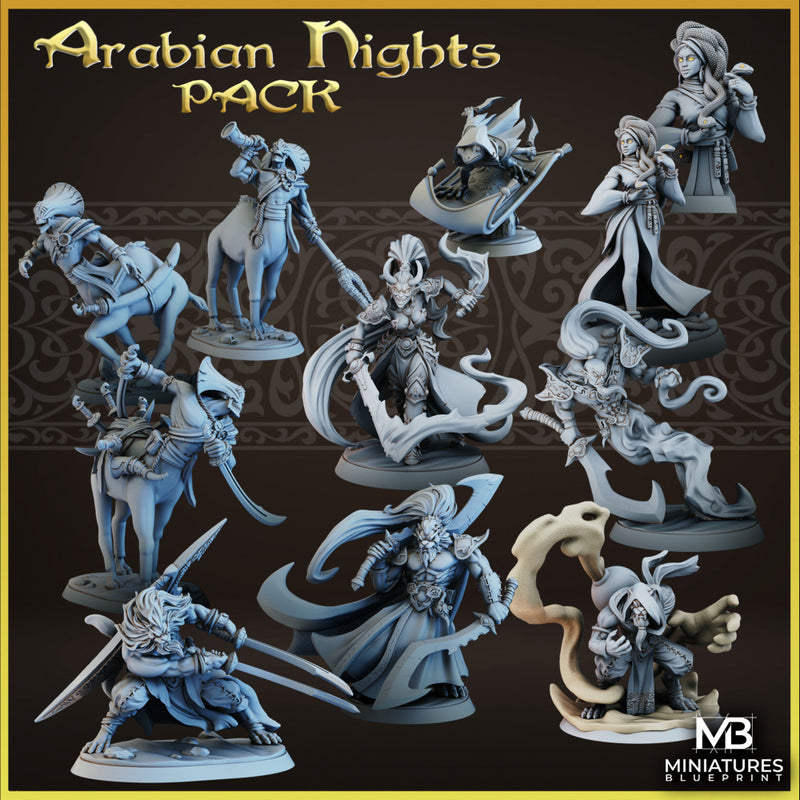 Arabian Nights Bundle (11 Models)