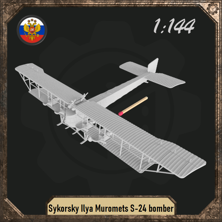 1/144 Sykorsky Ilya Muromets S-24 bomber