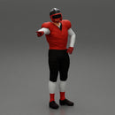 Rugby player standing pointing to the ball - Only-Games