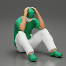 Thoughtful Surgeon Sitting  With His Hand On Head - Only-Games