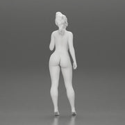 Naked girl standing on the beach - Only-Games